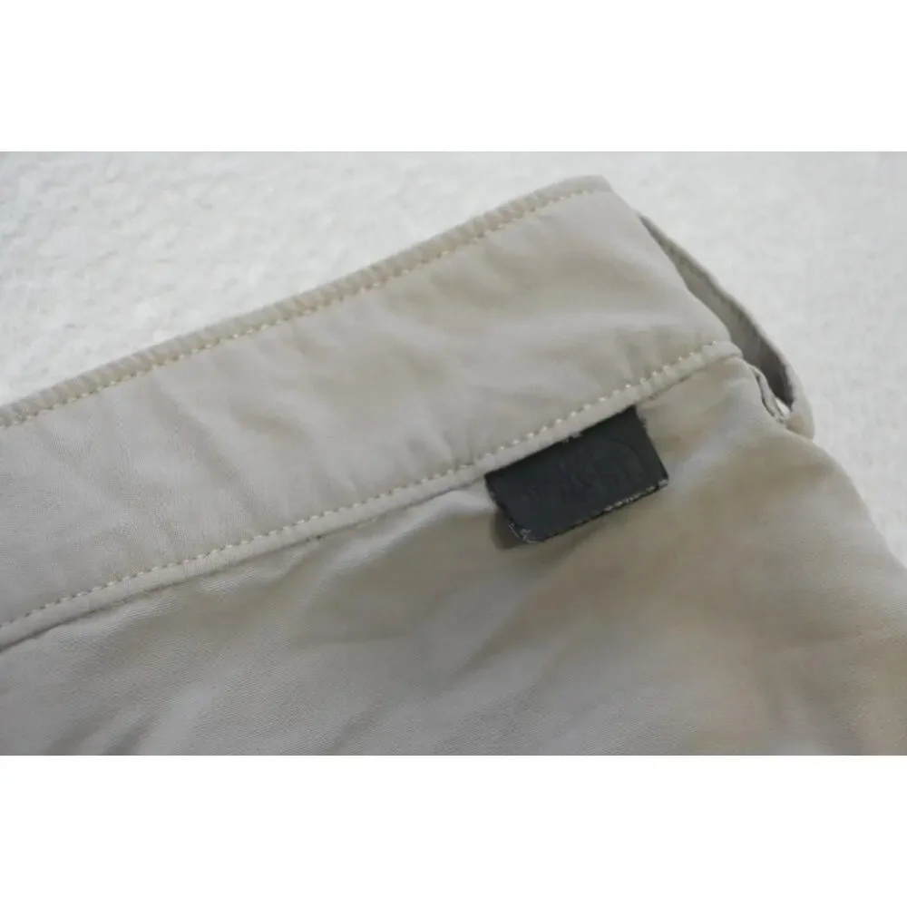 The North Face Nylon Tech Shorts Fishing‎ Hiking Trekking Gray Mens Sz 34